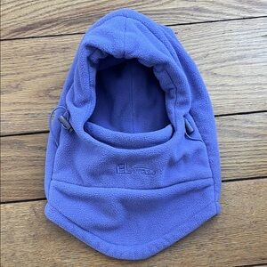 Purple Fleece Hooded Balaclava